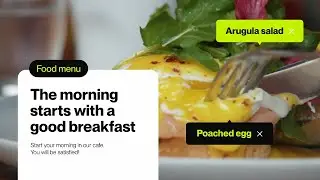 Food Menu Animation - After Effects Template