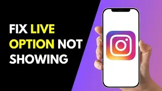 [FIXED]  Instagram Live Option Not Showing Up | Fix No Live Option On Instagram