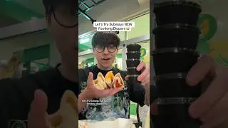 SUBWAY FOOTLONG DIPPERS 🥪😅 #foodie #explore #subway #fastfood #new #foodlover