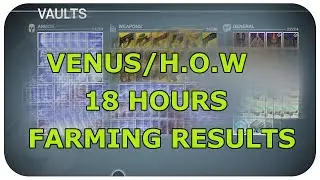 DESTINY HOUSE OF WOLVES VENUS ETHER CHEST FARMING RESULTS