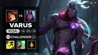 Varus vs Miss fortune ADC - KR Grandmaster - Patch 12.17 Season 12