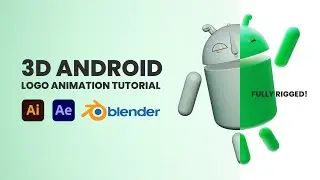 Logo Animations Ep.8 - Blender & After Effects Tutorial (Android)