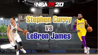 NBA 2K20 Blacktop - Stephen Curry vs LeBron James!