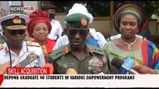 EMPOWERMENT: DEPOWA GRADUATE 40 STUDENTS IN VARIOUS SKILL ACQUISITION