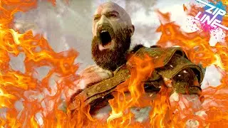 Burn in Hell - God of war 2018 combat swords