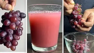 Viral Fresh Grape Juice Recipe | Easy & Refreshing Homemade Juice @PremiumDesiRecipes