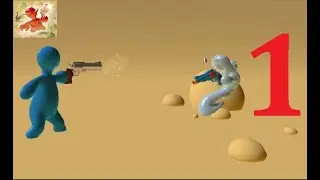 Gumslinger - Gameplay Прохождение Часть 1 (iOS, Android)