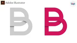 B Letter Logo | Logo Design | Adobe Illustrator CC #01