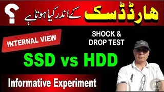 Solid State Drive Vs Hard Disk Drive | SSD Vs HDD | SSD Drop Test | HDD Drop Test