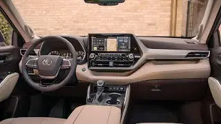 2021 Toyota Highlander Harvest Beige Interior