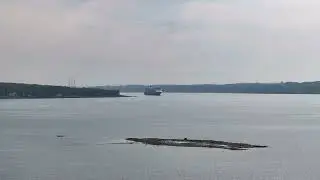 25 09 02 Celebrity Silhouette Cruise Ship Arriving in Quebec City 4K