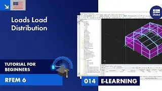 Учебное пособие RFEM 6 для начинающих | 014 Нагрузки | Поверхность передачи нагрузки