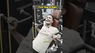 😨Beginners First Day at Gym❌  #gymfails #gymfunny #gymbro #funnyvideo #gymcomedy #gymhumour #comedy