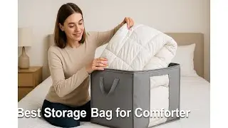 🛏️ SLEEPING LAMB 120L Bardzo duże torby do przechowywania koc&oacute;w | Najlepsza torba do przechowywan...