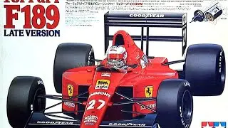 Vintage Tamiya Ferrari F189 Paint and ESC Full Video #rccar restoration