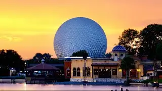 EPCOT World Showcase 2023 Summer Evening Sights & Sounds in 4K | Walt Disney World Orlando Florida
