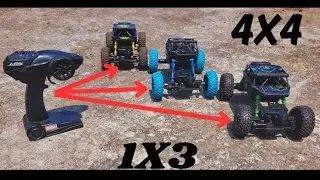 How to control 3 Rock Crawler with 1 Remote 2.4G |##@asr1611 | Complete detail |