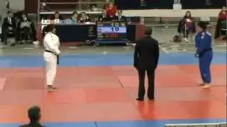 Cto. España Judo ABS 2011. Lorena Blanco-Sara Conejero