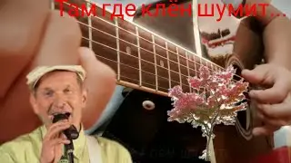 Там где клён шумит - синяя птица (Сваты 5) на гитаре фингерстайл