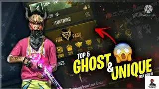 TOP 5 MYSTERIOUS ID'S IN FREE FIRE