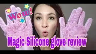 Honest Magic Saksak Reusable Silicone Gloves Review.  Cleaning Magic or Junk?