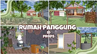 BAGI ID RUMAH PANGGUNG SEDERHANA (save & edit) #sakuraschoolsimulator#sakura#bagibagiidsakura
