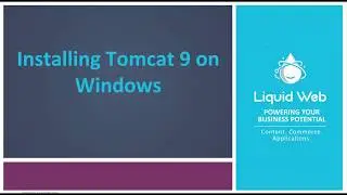 Installing Tomcat 9 on Windows