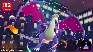 MEGA CHARIZARD Y EXPLODINDO TUDO 🟢⚫ Pok&eacute;mon Legends Z-A - Nintendo Switch 2