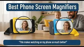 TOP 5 Best Phone Screen Magnifiers 2025