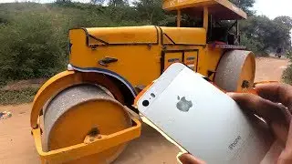 Extreme Iphone vs Road Roller || Iphone gets crushed