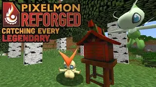 Viktini and Celebi - The Mythical Pixie Legendaries | Minecraft Pixelmon Reforged 1.12.2