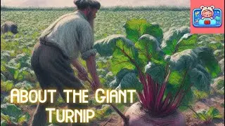 About the Giant Turnip  - traditional story, classic story for kids, fairy tales, bedtime story