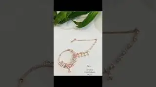 latest bridal nath design 2024 #callection# bridal #nose ring# #design #ytshorts #