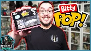 Funko NEEDS To Make MORE Of These! | Han Solo & Millennium Falcon Star Wars Bitty Pop Review