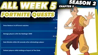 How to EASILY Complete Week 5 Quests Chapter 5 Season 2