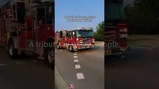 A tribute to those lovely people#ambulance #humanity #firefighter #soultrain #actsofkindness
