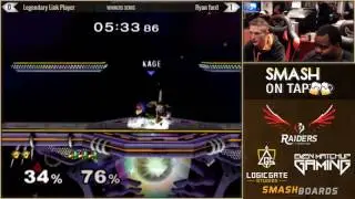 SOT #72 - Legendary Link Player (Link) vs Ryan Ford (Falco) - SSBM WSF