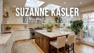 Inviting American Kitchens Inspired by Suzanne Kasler with Gentle Luxury and Balance