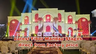 Saharanpur Trusted Fiber Mandap Manufacturing company | Premium quality Material | Latest Design |