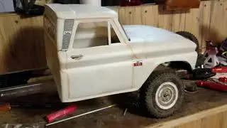 Custom 66 Chevy flatbed RC build