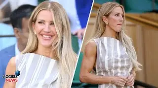 Ellie Goulding Shines at Wimbledon 🎾👗 Then Shares Shocking Skin Reveal 😲🔥