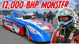 PILOTING A NITRO FUNNY CAR | Andy Raw - One Bad Nitro Bug