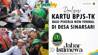 Pembagian BPJS Ketenagakerjaan | Pekerja Non Formal | Desa Sinarsari