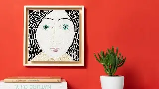 DIY Anleitung: Mosaikbild selber machen
