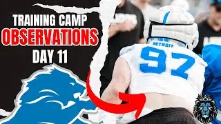 Detroit Lions Training Camp Day 11 Observations: The Hutch Rule