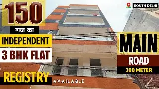 Independent 3 BHK With Registry & Loan | Nearby by South Asian University | South Delhi | Gharmandi
