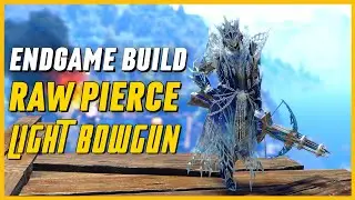 MHRise: Sunbreak - Rapid Fire Pierce Light Bowgun Raw Attack Build