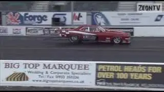 Andy Frost's 6.49 Street legal World Record run at Santa Pod