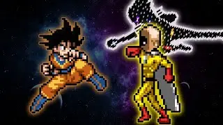Request | Goku V3 OP VS Saitama OP & Cosmic Garou OP | MUGEN 1.1
