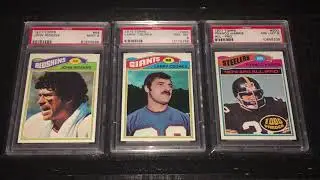 1977 Topps Football Cards - Vintage Profile of PSA Graded Key Cards and Hall of Famers HOF